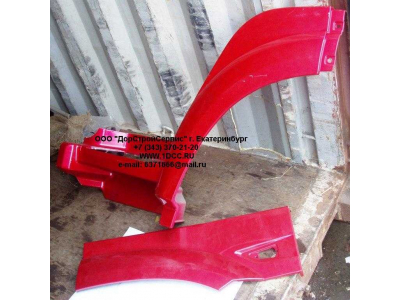 Крыло кабины со спальником красное левое H3 HOWO (ХОВО)  фото 1 Екатеринбург