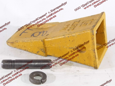 Наконечник зуба с пальцем (LG855.11 III.01-024) и шайбой (LG855.11 III.01-025) CDM 855/856 Lonking CDM (СДМ) LG855.11III01-026(72A0005 фото 1 Екатеринбург