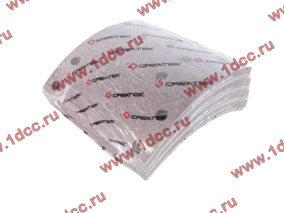 Накладка тормозная задняя ширина 220 длинная 10 отв. SH F3000 CREATEK CREATEK DZ9112340062/CK8110 фото 1 Екатеринбург