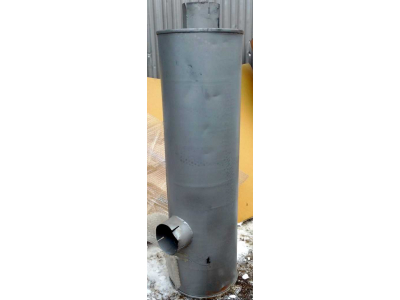 Глушитель цилиндрический (вход сбоку, выход с торца) SH SHAANXI / Shacman (ШАНКСИ / Шакман) DZ9100540004 фото 1 Екатеринбург