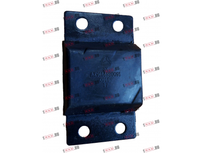 Подушка отбойная задней рессоры (4 отверстия) H HOWO (ХОВО) AZ9114520091 фото 1 Екатеринбург