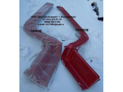 Крыло кабины со спальником правое красное H2 HOWO (ХОВО) WG1642230013 фото 1 Екатеринбург