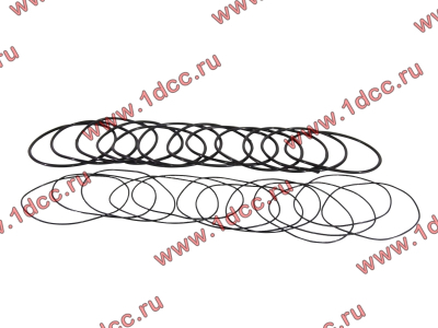 Кольцо уплотнительное гильзы цилиндра (комплект 12 тонких и 12 толстых) двигатель TD226B6G Lonking CDM (СДМ) 01153804/01153805 фото 1 Екатеринбург